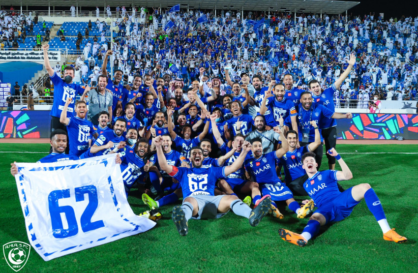 الهلال يحقق لقب الدوري بعد تغلبه على التعاون