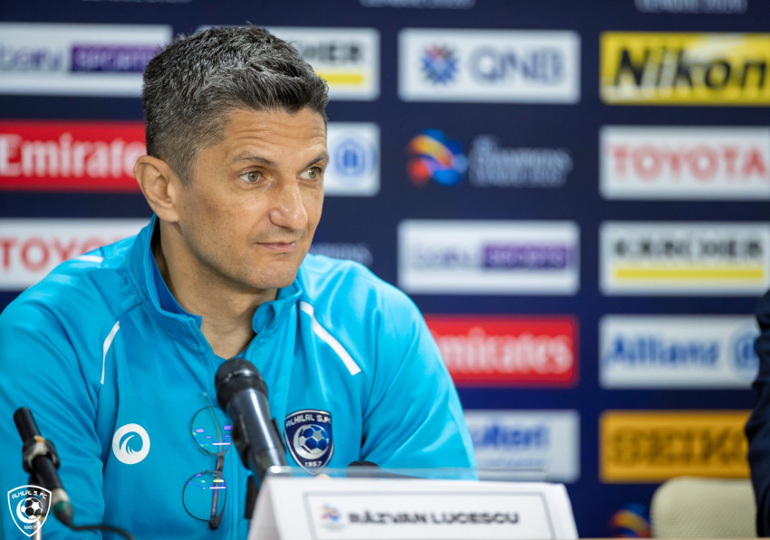 المؤتمر الصحافي الذي يسبق لقاء الهلال و