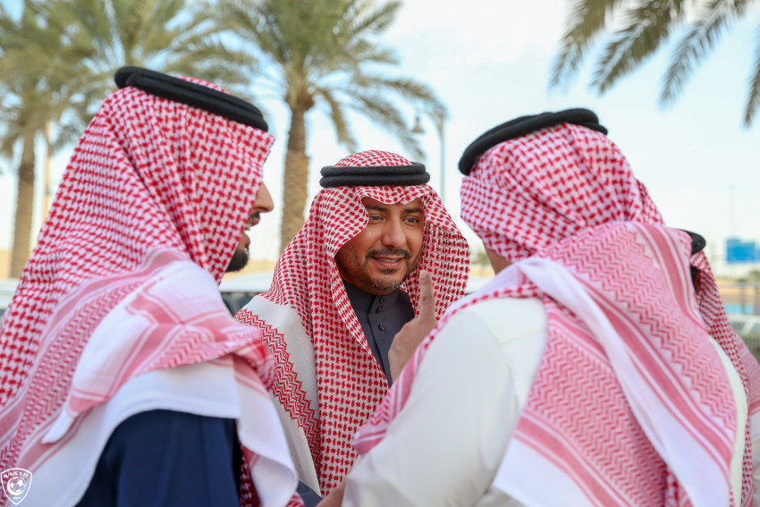 م.التويجري ونجوم الهلال يزورون حلبة 