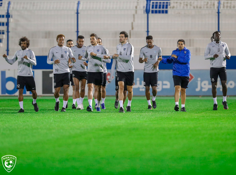 الهلال يعاود تدريباته