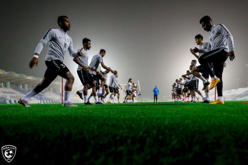 الهلال يؤدي مرانه الرئيس لـ 