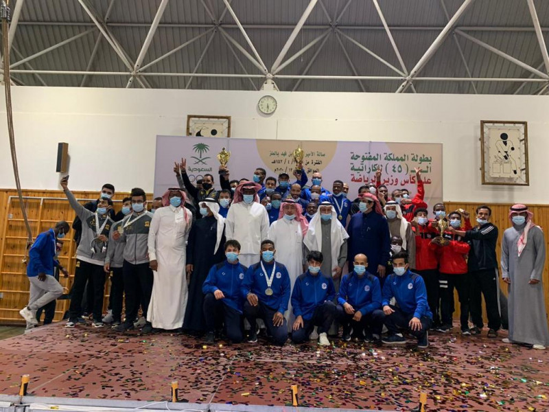 كاراتية الهلال أبطالاً للمملكة