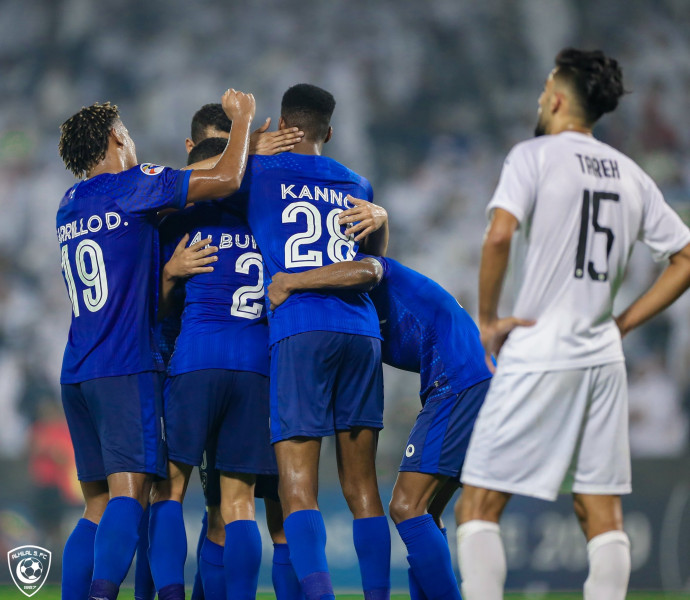 الهلال يكسب السد القطري برباعية