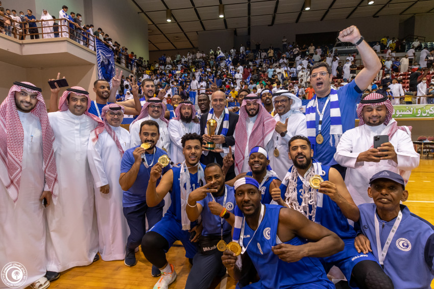 سلة الهلال تتغلب على 