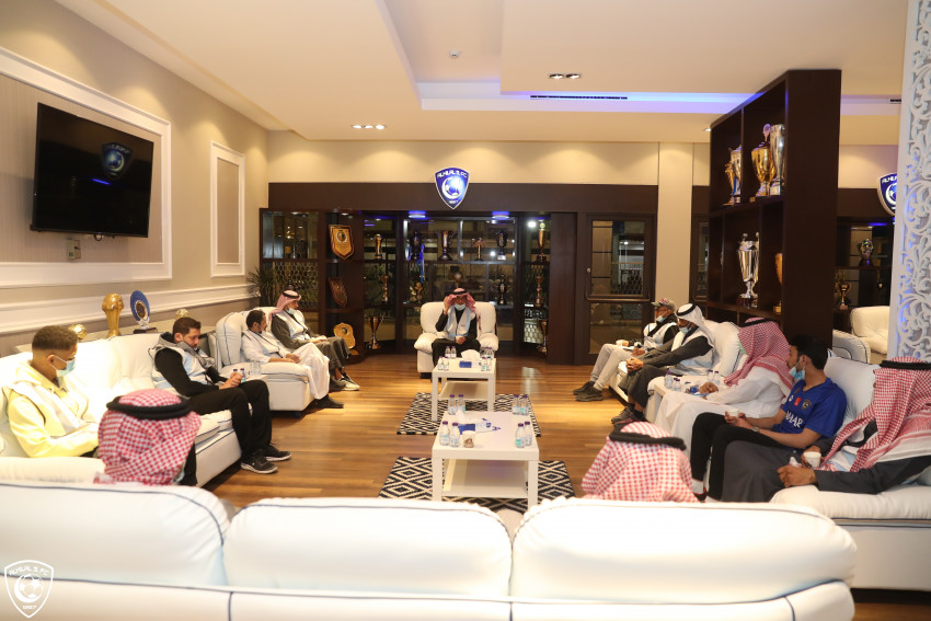 ضمن مبادراته المجتمعية الهلال يستقبل جمعية 