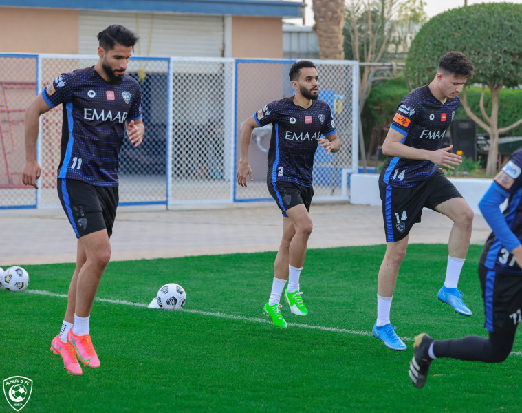 الهلال يعاود تدريباته