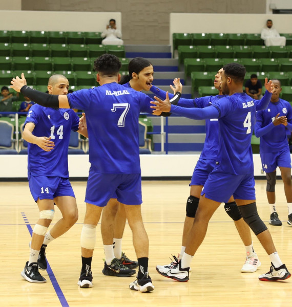 شباب طائرة الهلال يكسبون لقاء 