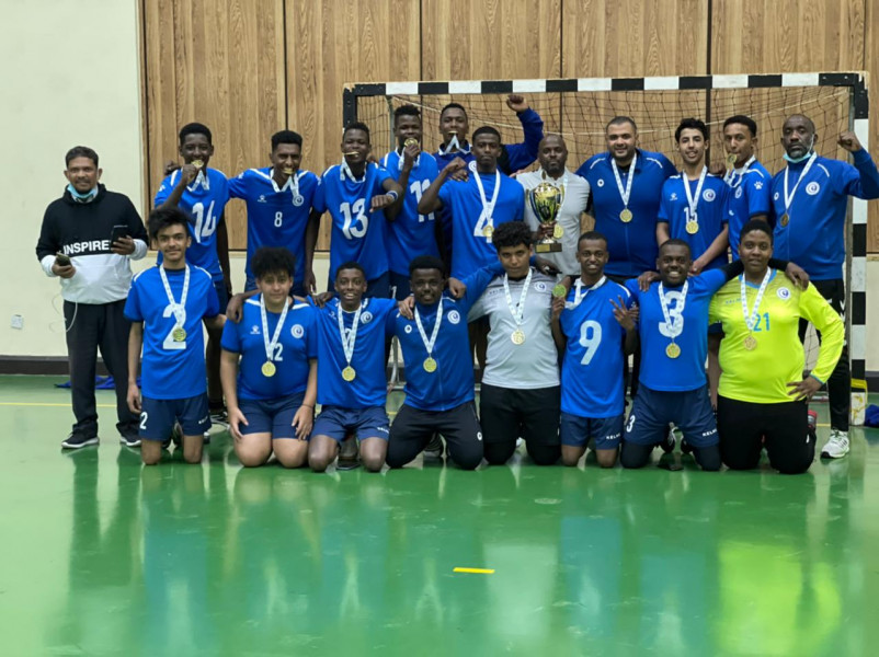 ناشئو يد الهلال أبطالاً للوسطى