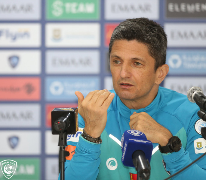 المؤتمر الصحافي الذي يسبق لقاء الهلال والاتفاق دوريًا