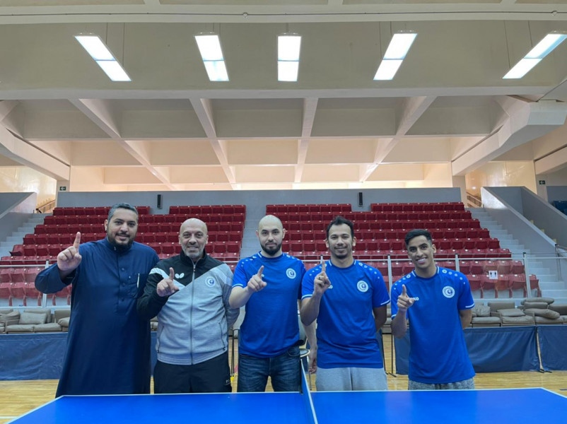 فريق كرة طاولة الهلال يكسب لقاء 