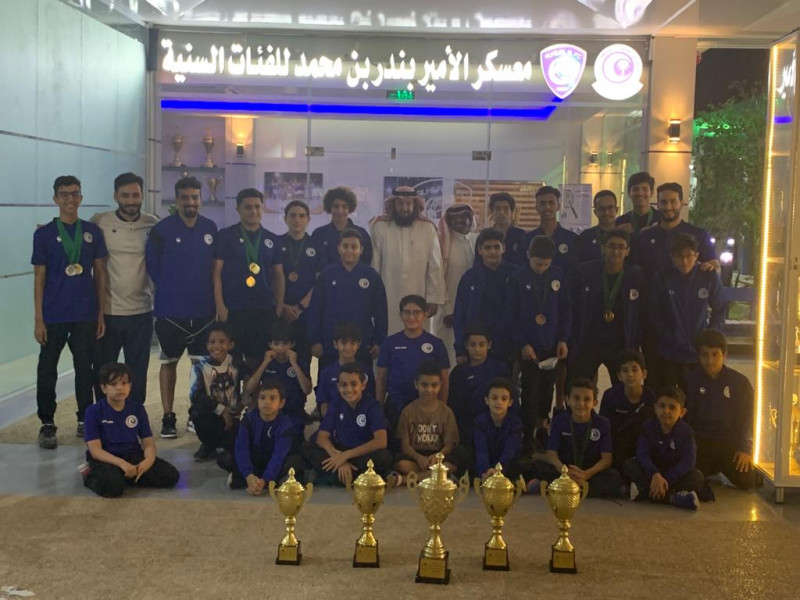 سباحة الهلال أبطالاً لمنطقة الرياض
