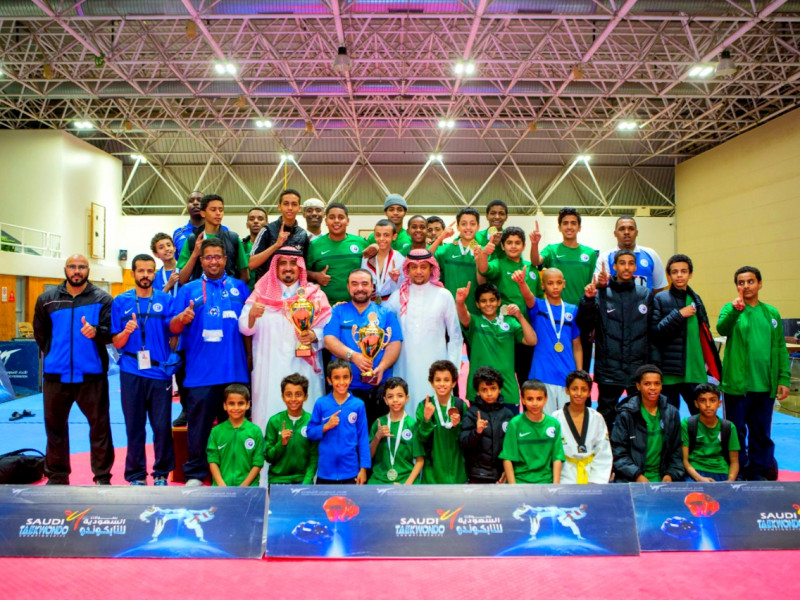 براعم تايكوندو الهلال أبطالاً للمنطقة الوسطى