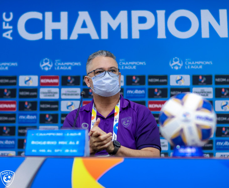 المؤتمر الصحافي للقاء الهلال و