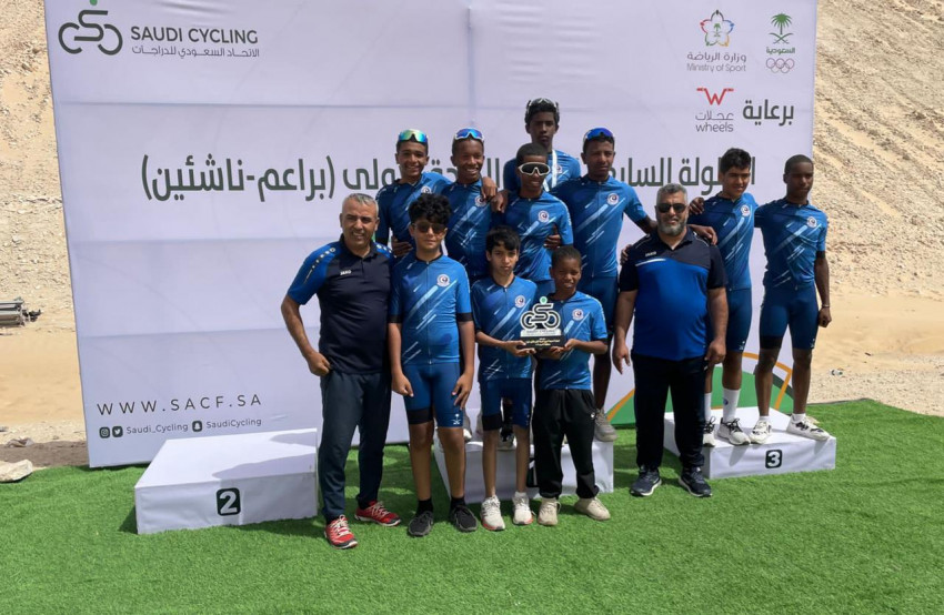 ناشئو دراجات الهلال يحققون المركز الثالث