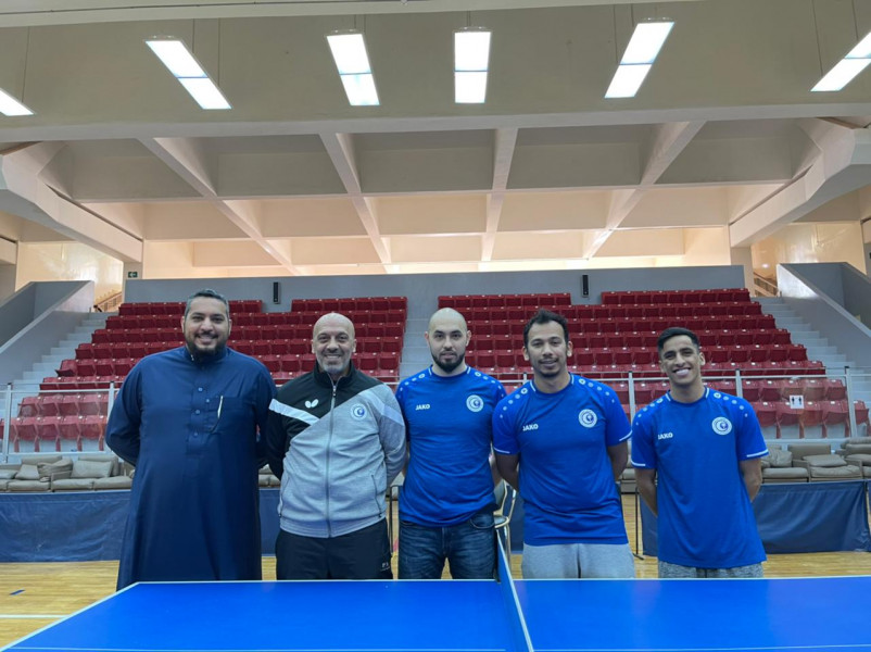 فريق كرة طاولة الهلال يكسب لقاء 
